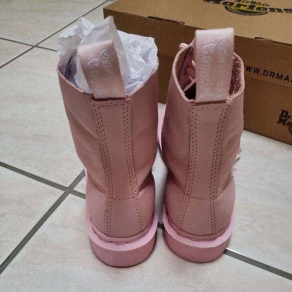 Dr. Martens 1460 Pascal Women's Mono Lace Up Boots - Picture 6 of 6